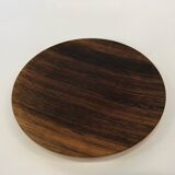 Vintage wooden cups and saucers in teak