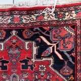 Handmade vintage Persian Bidjar rug 112cm x 176cm, 1960s