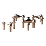 Stoff Nagel candle holders