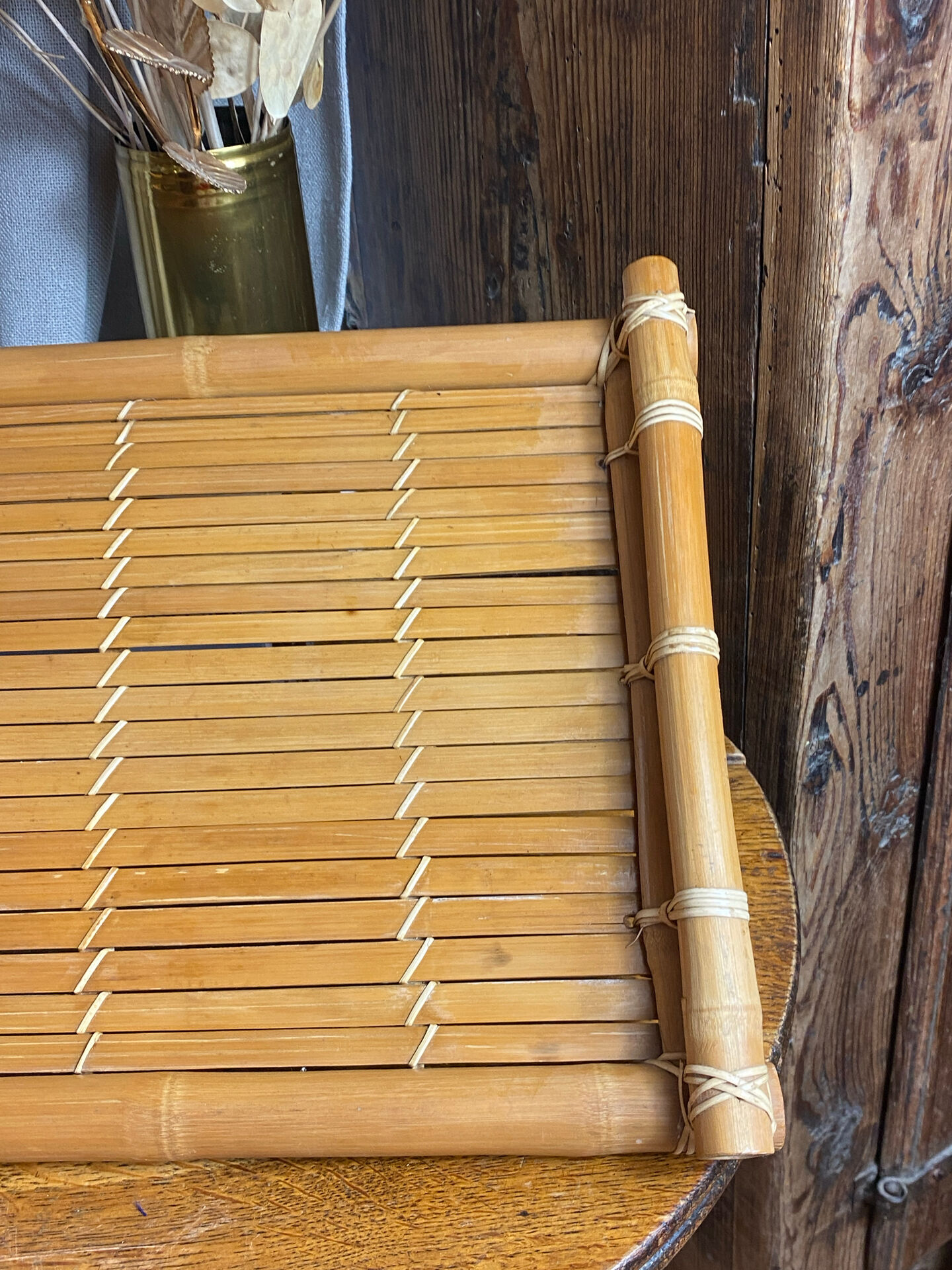 Bamboo platter