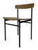 Chaise Auping Carrelle Vintage Bois et Métal design années 50