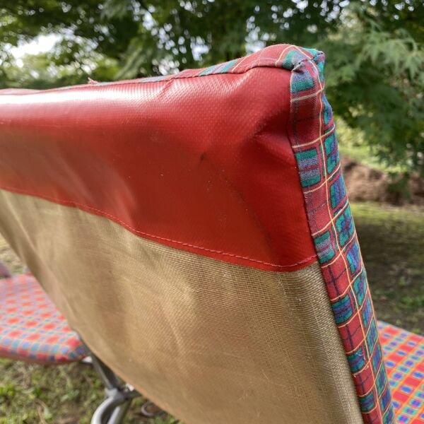 Paire de Fauteuils jardin pliants vintage Kettler Allemagne