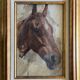 Tableau HST/P "Etude de tête de cheval" éc. début XX°