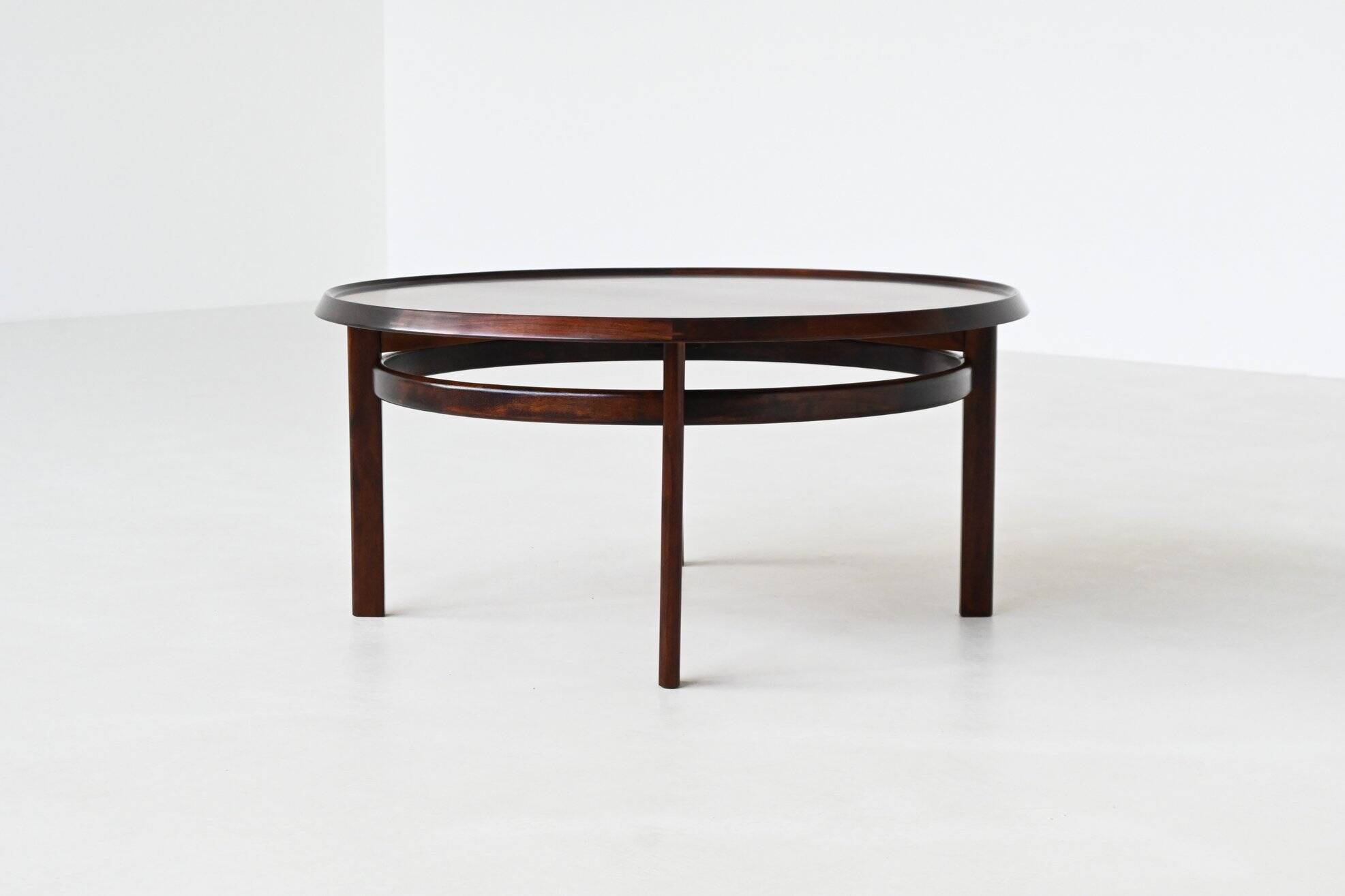 Table basse « Bellis » de Torbjörn Afdal en palissandre, Bruksbo, Norvège, 1960
