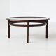 Torbjorn Afdal 'Bellis' coffee table in rosewood Bruksbo Norway 1960