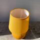 Yellow ceramic ball lamp 1990