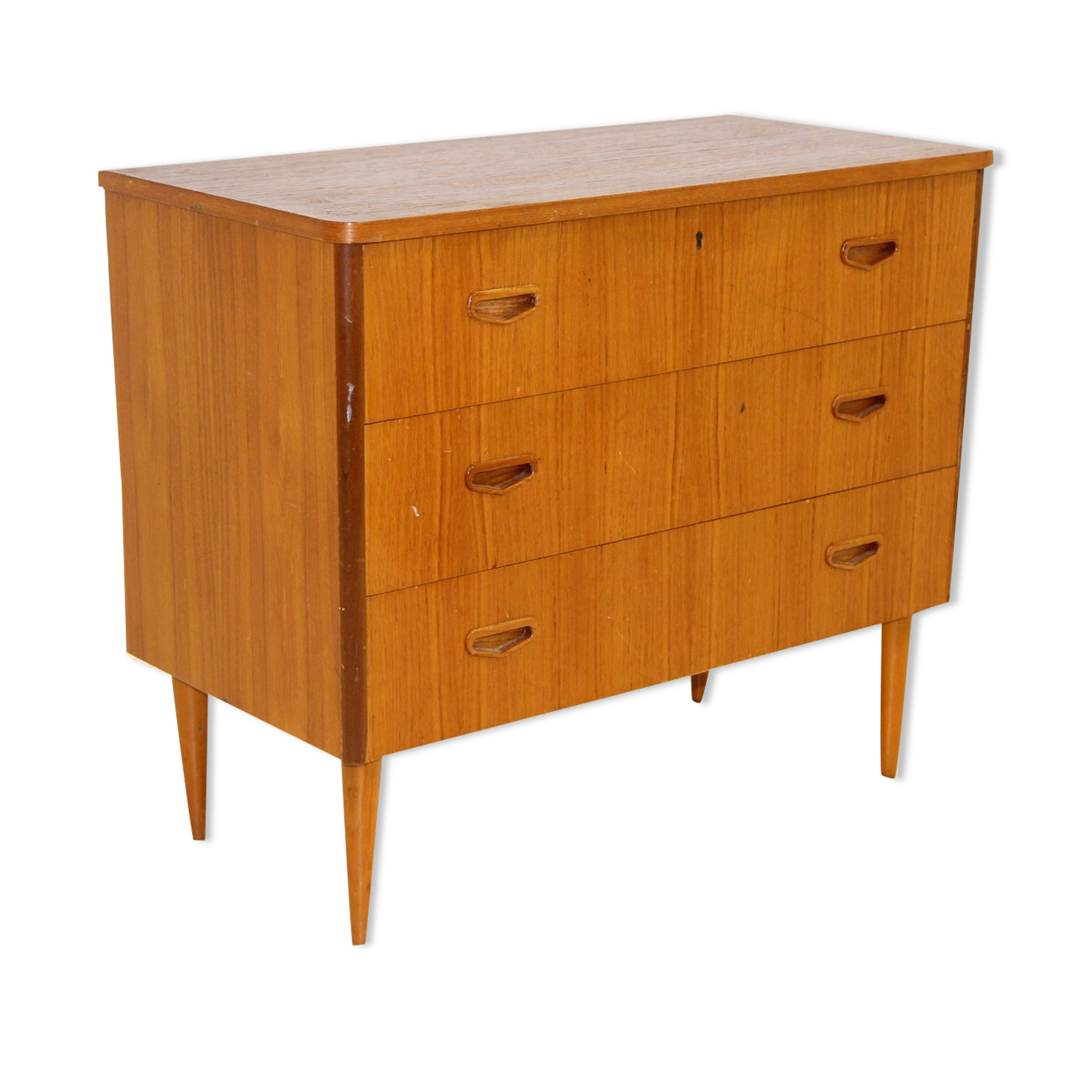 Teak chest of drawers, Sweden, 1960