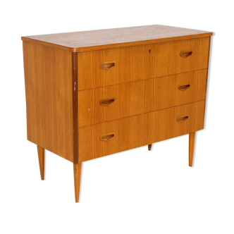 Teak chest of drawers, Sweden, 1960