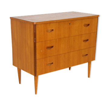 Commode en teck, Suède, 1960