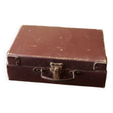 Brown suitcase