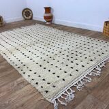 Tapis berbère a pois fait main 250 X 150 CM