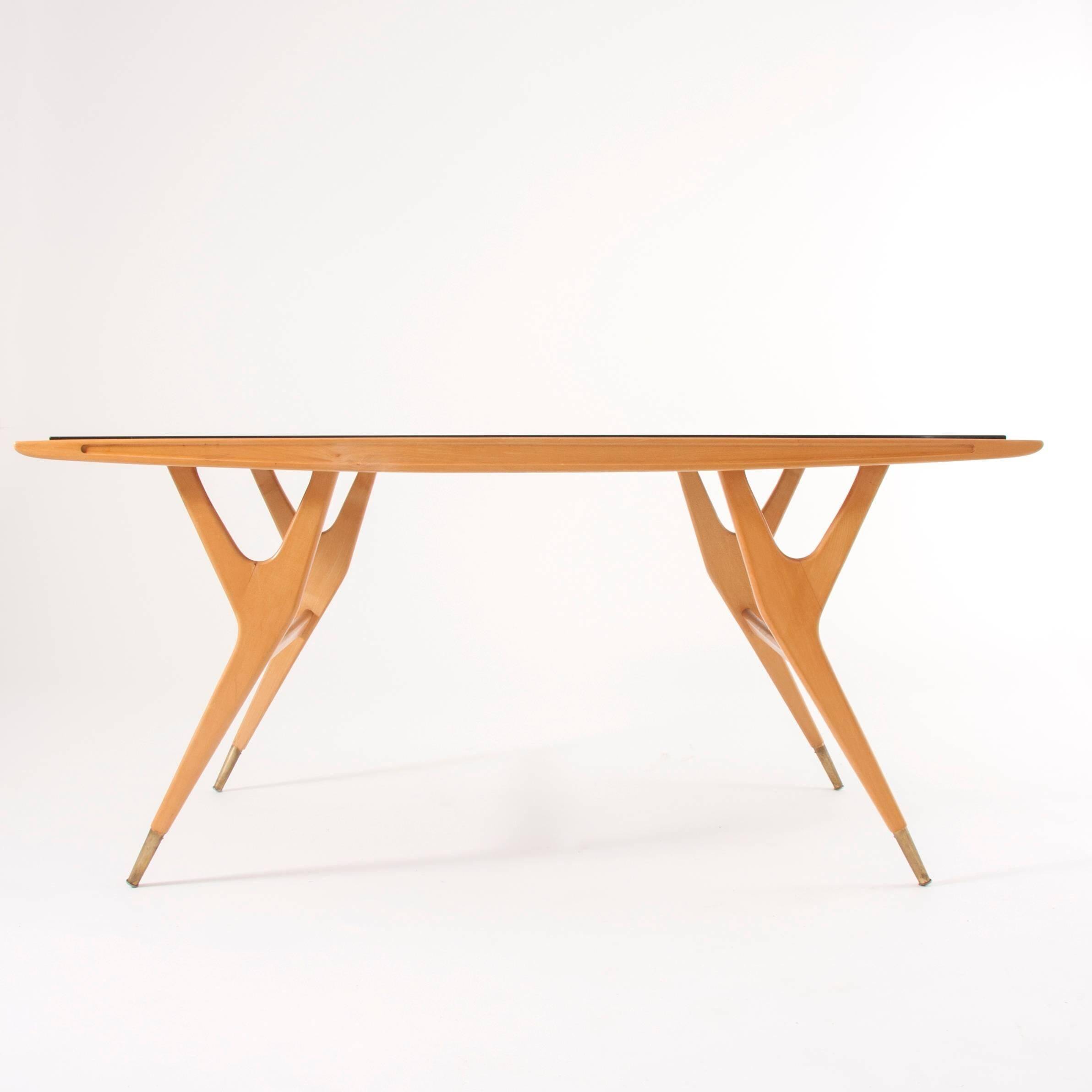 Ico Parisi style coffee table, mid-century, Italy, 1950s