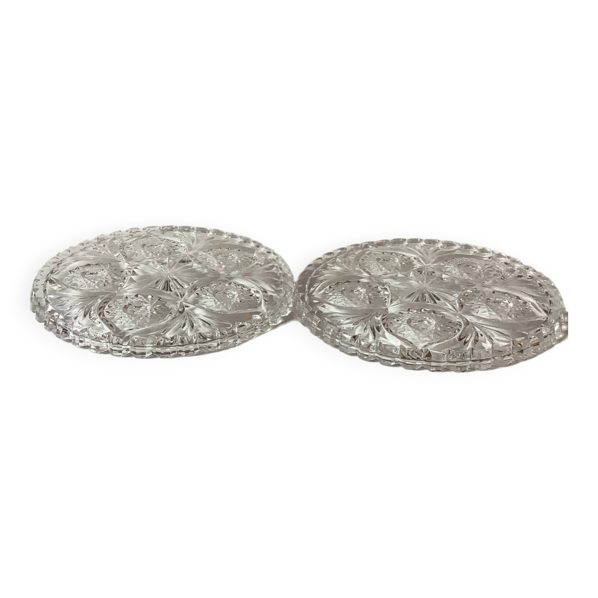 2 Coasters for bottles or carafes