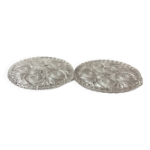 2 Dessous de bouteilles ou carafes