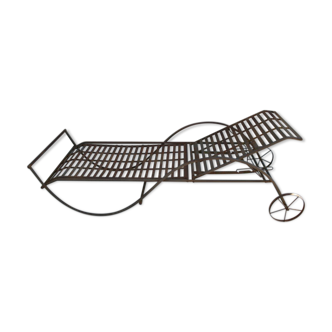 Metal/wrought iron lounge chair
