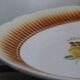 Oval ceramic plate