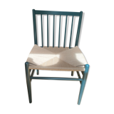 Chaise en bois, FDB Mobler J80 forest green