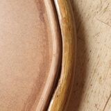 Rattan mirror