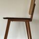 3 wooden chairs designed by André Sornay, 1960