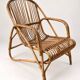 Vintage rattan armchair – 1960s/70s
