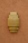 Large art deco brass wall light