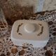 Moustiers style San Marino ceramic butter dish