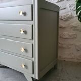 Commode vintage en bois massif