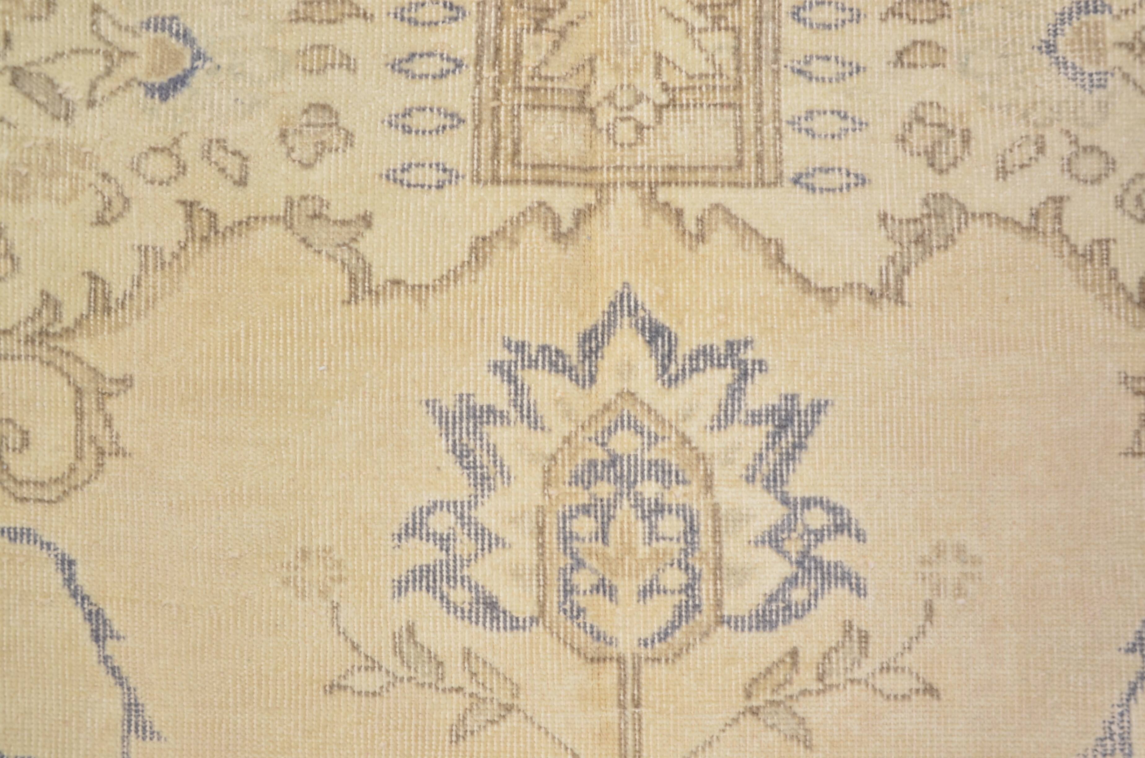 Oushak Handknotted Floral Rug sku 2166