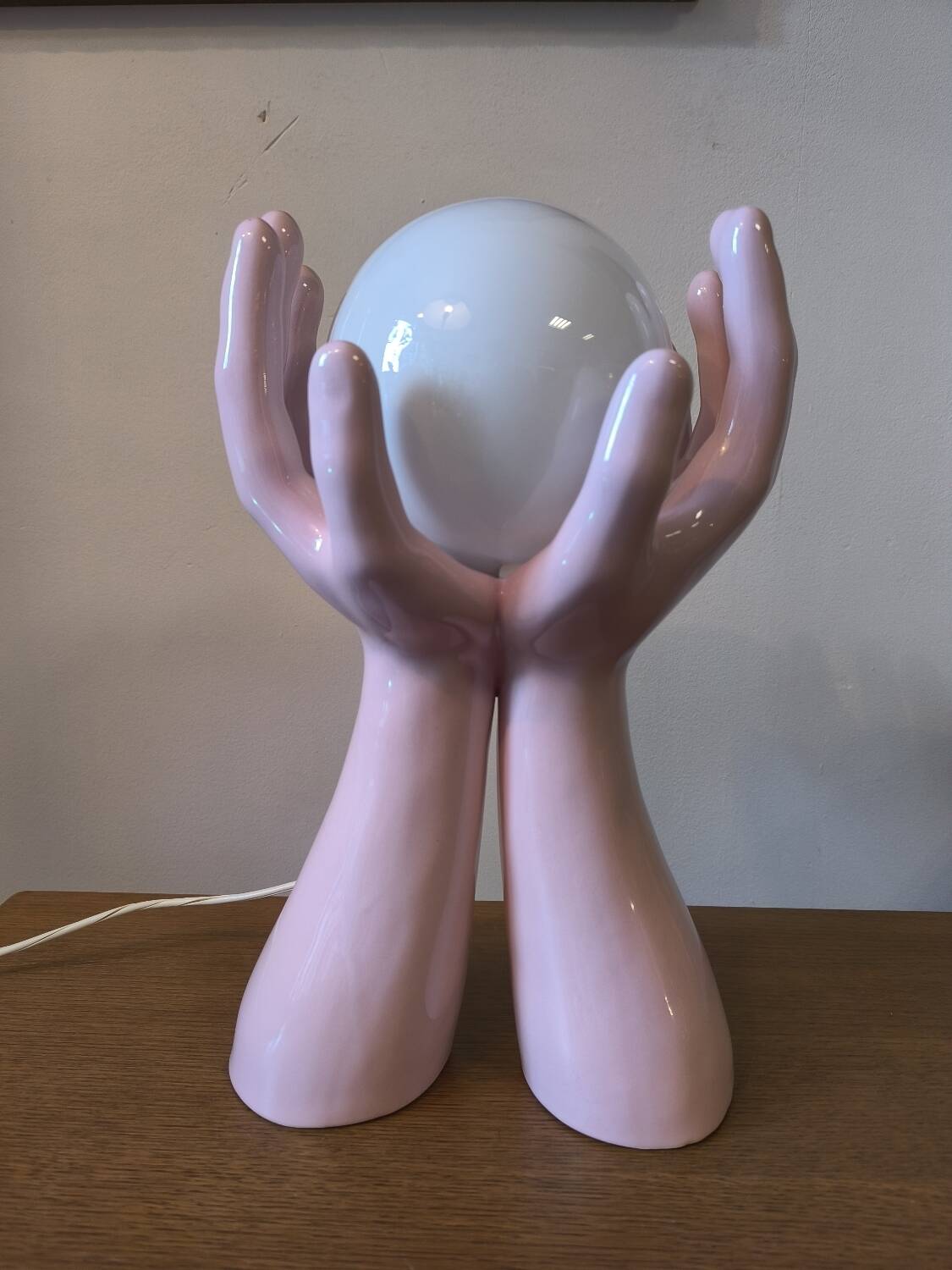 Ceramic table lamp circa 1980