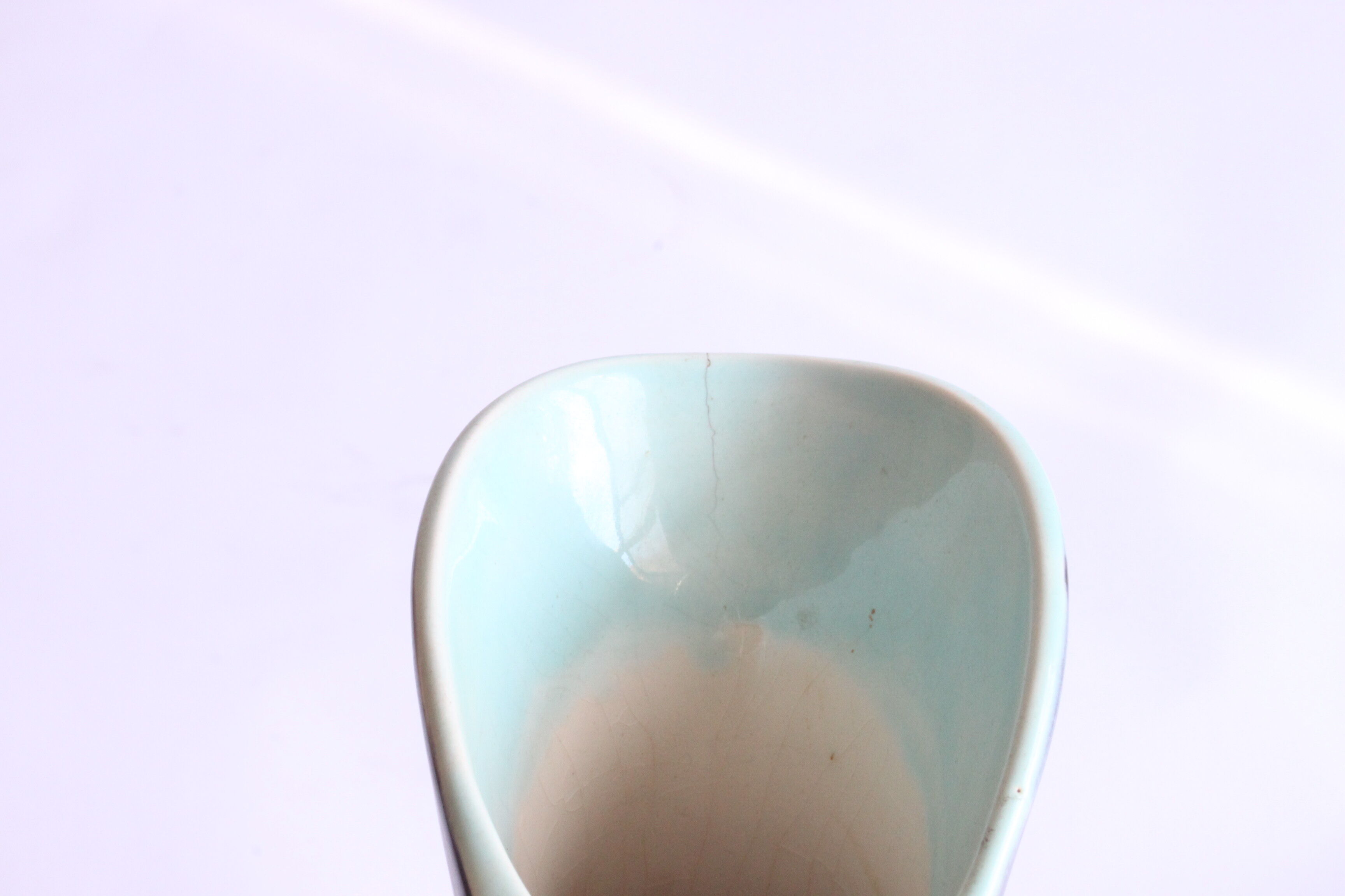 Vase en céramique zoomorphe d’André Bayer, Bruxelles années 1950