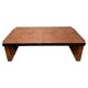 Art Deco Sofa Table in Amboyna Roots Veneer, France, 1930s