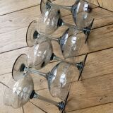 Daum Nancy, Champagne Glasses