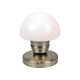 Vintage mushroom touch lamp milk glass linhai junis lighting 21cm