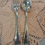 5 pairs of silver-plated cutlery