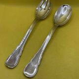 Boulenger silver-plated metal salad servers