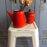 Aubecq enamelled coffee maker