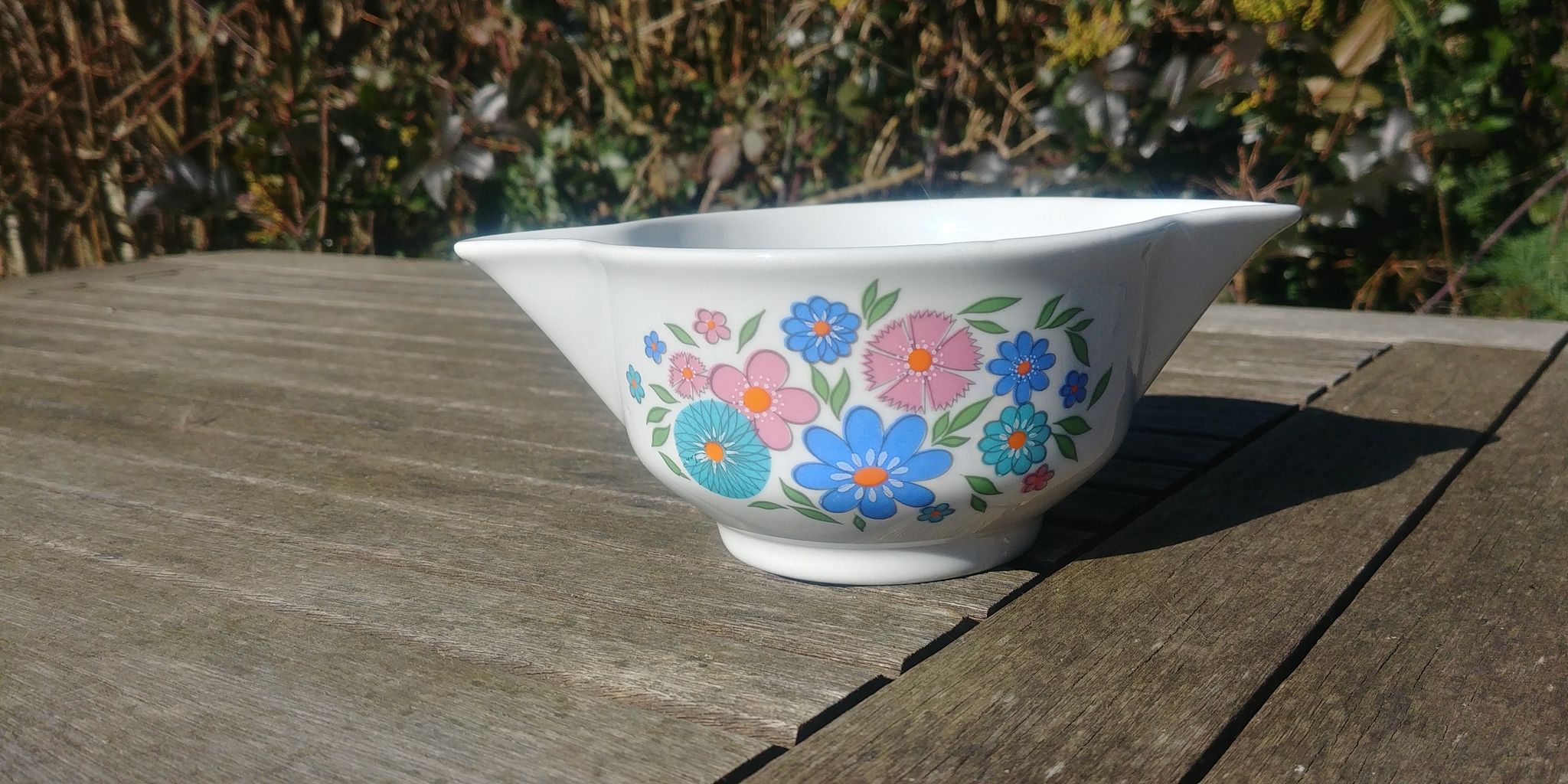 Serving bowl/saucière in porcelain Vintage 70s from Tognana