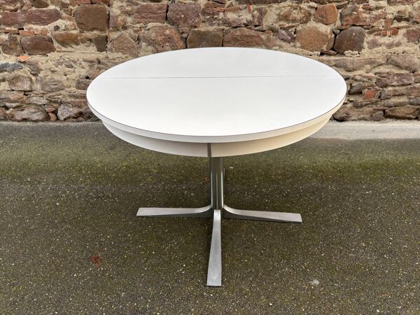 Table Modulable de cuisine Mid-Century 1970 Roche Bobois formica