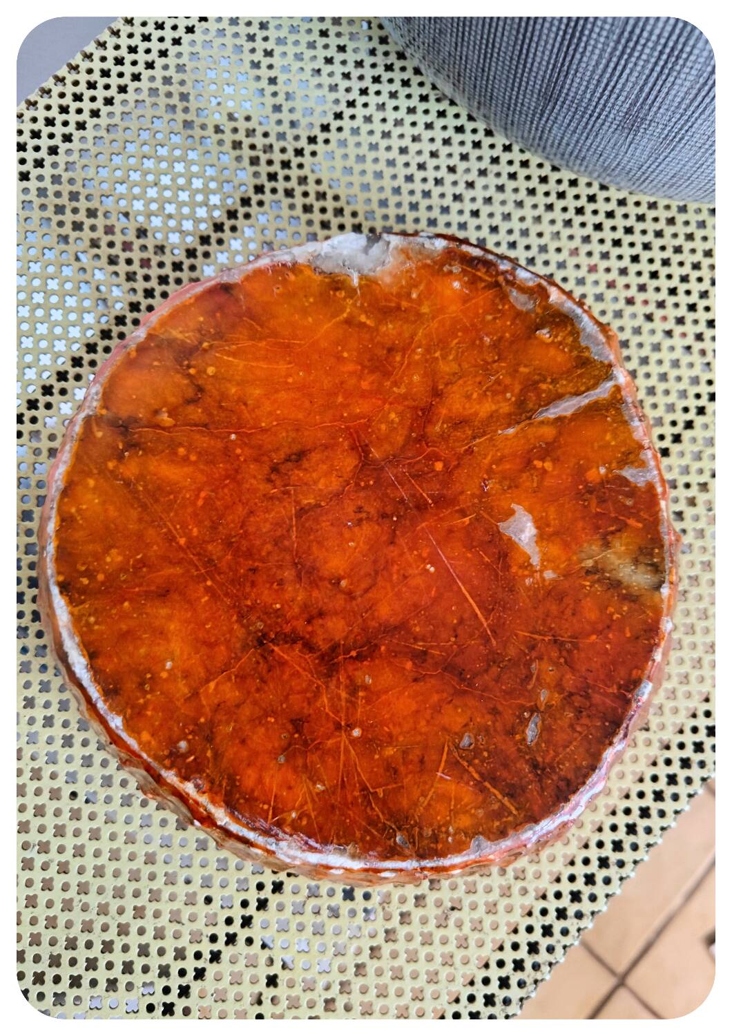 Cendrier rouge Romano Bianchi