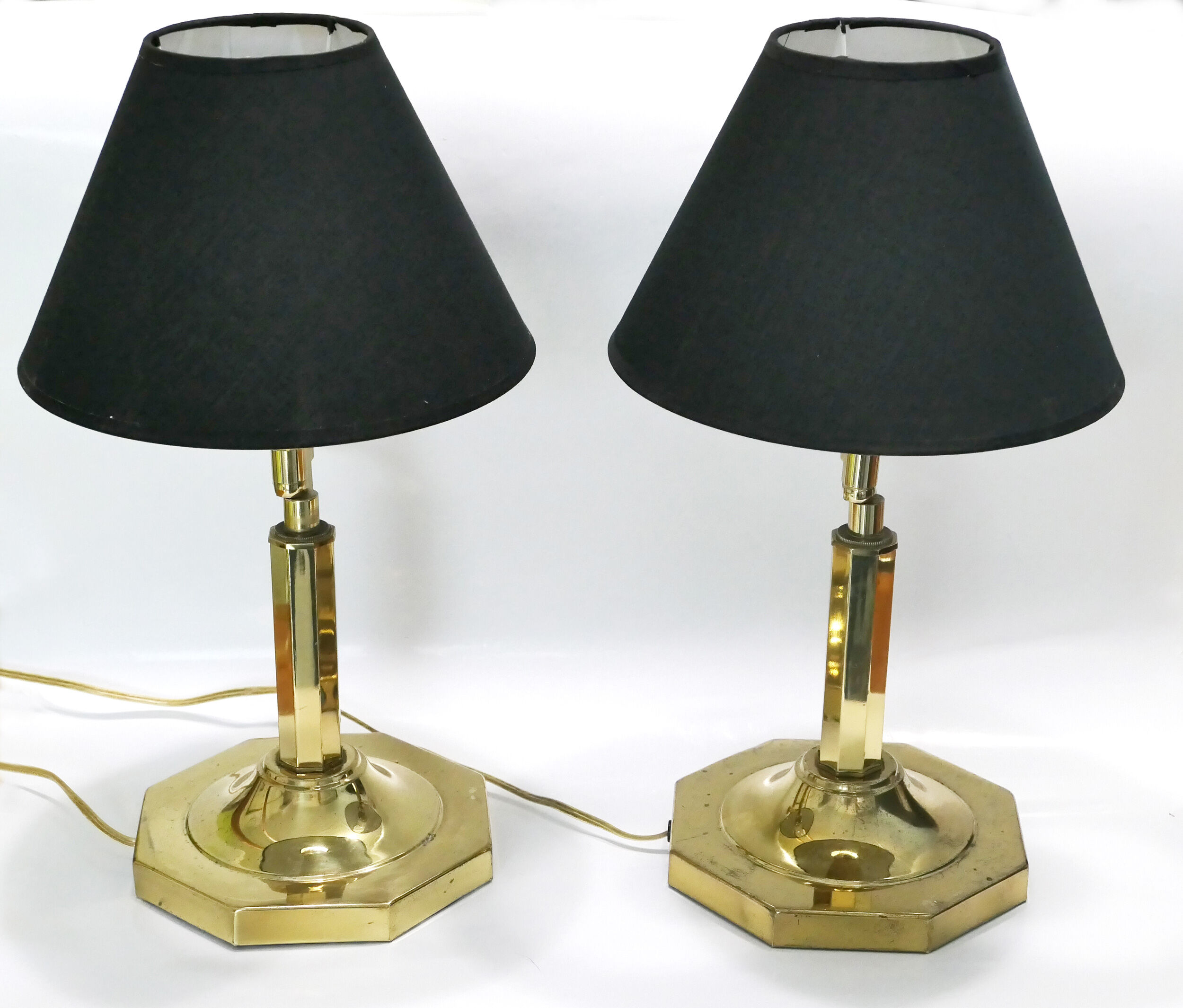 Pair of Hollywood Regency USA 1980's