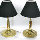Pair of Hollywood Regency USA 1980's