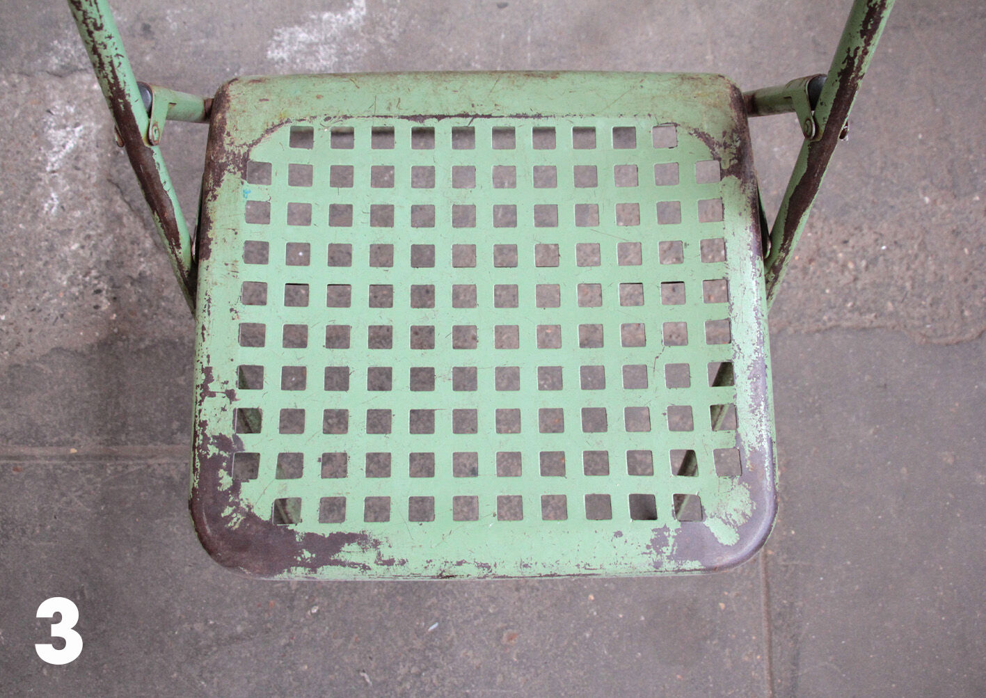 4 chairs of bleachers