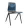 Stackable two-tone industrial dining chair Pagholz Galvanitas S22