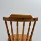3 western country type pine chairs 1970 turned wood