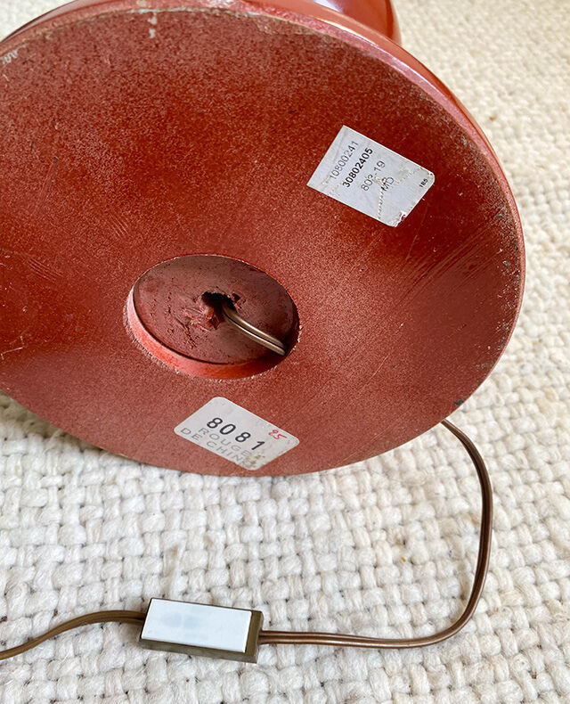 Pied de lampe boule