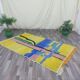 Handwoven natural wool rug, size 1.5/2.5 m.