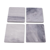 Marble flat underside