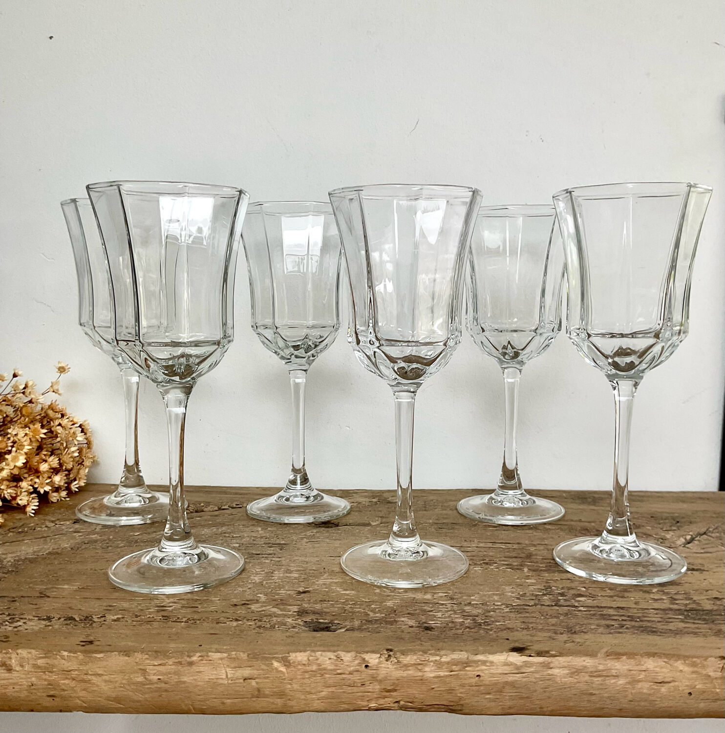 6 stemmed glasses "Octime" LUMINARC