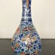 Polychrome vase eighteenth century in Delft earthenware