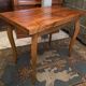 Table console tray wallet walnut sofa back design Vintage 1950